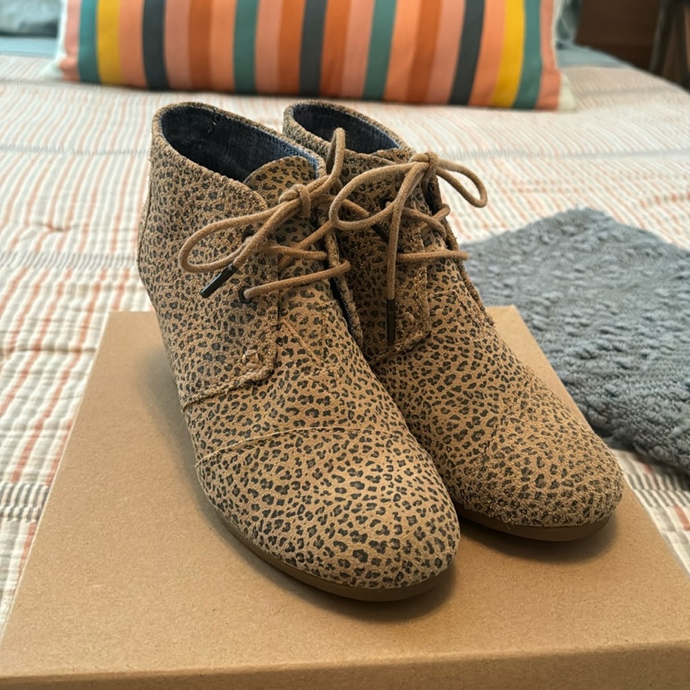 Lucky Brand Cheetah Booties